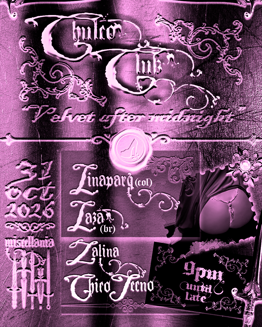 Chuleo Club X VELVET AFTER MIDNIGHT: Halloween 2026