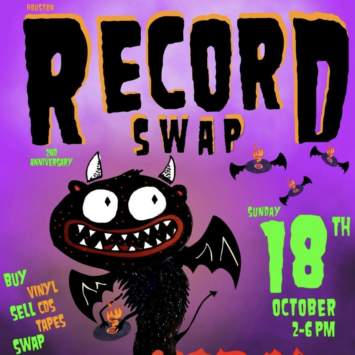 Houston Record Swap with Good Junk Vintage