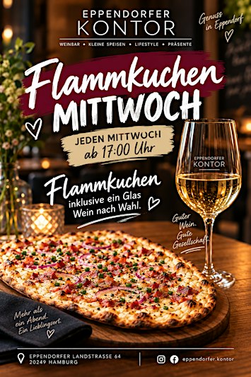 FLAMMKUCHEN & WINE