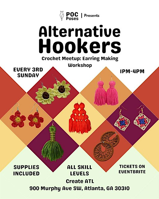 Alternative Hookers: Crochet Meetup &  Workshop