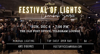 Festival of Lights Chanukah Soiree
