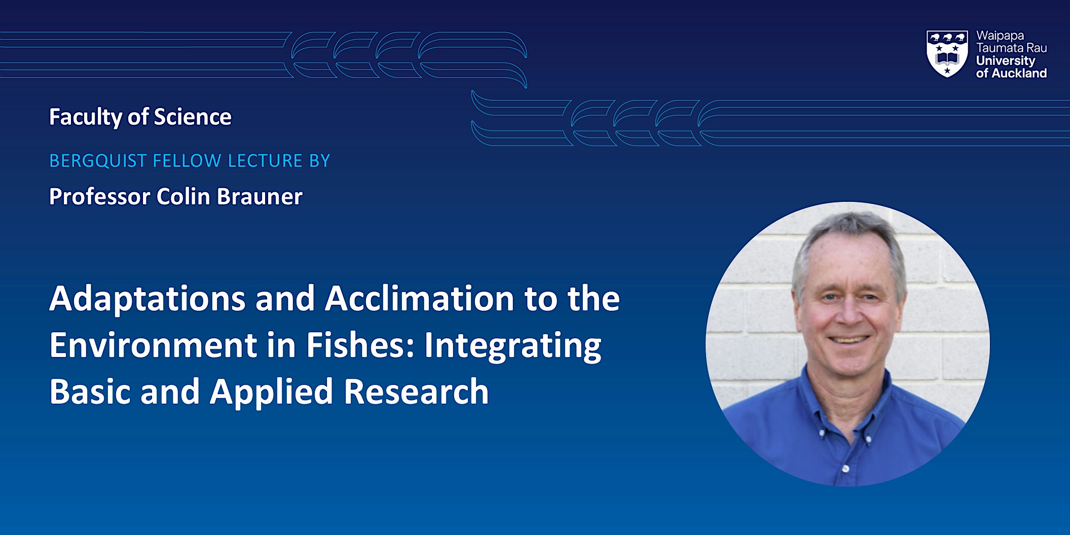 Bergquist Fellow Lecture - Professor Colin Brauner