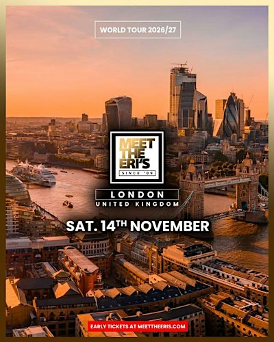 MEET THE ERI'S - LONDON - SAT 14 NOVEMBER