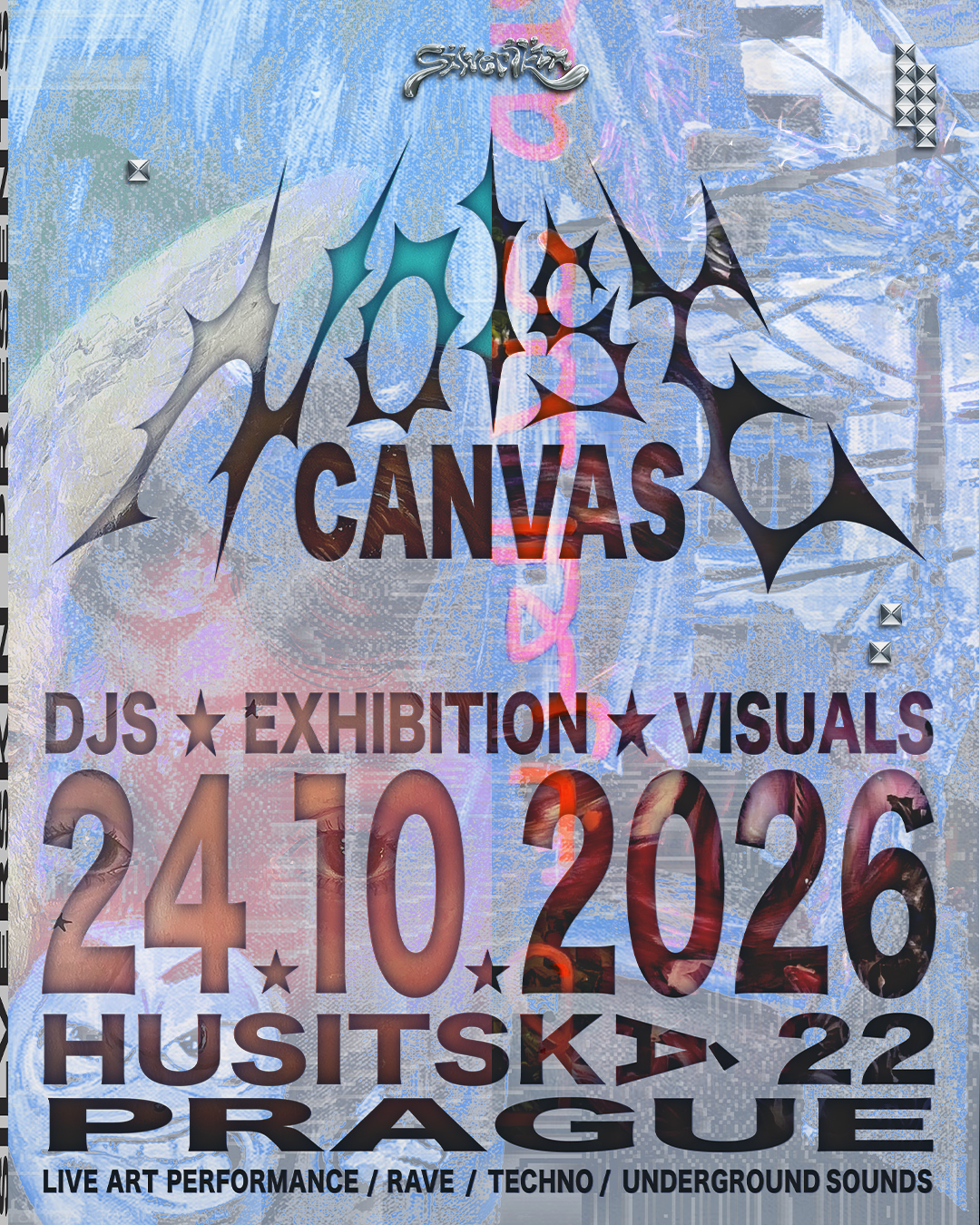 SLVRSKN ☆ NOISE CANVAS
