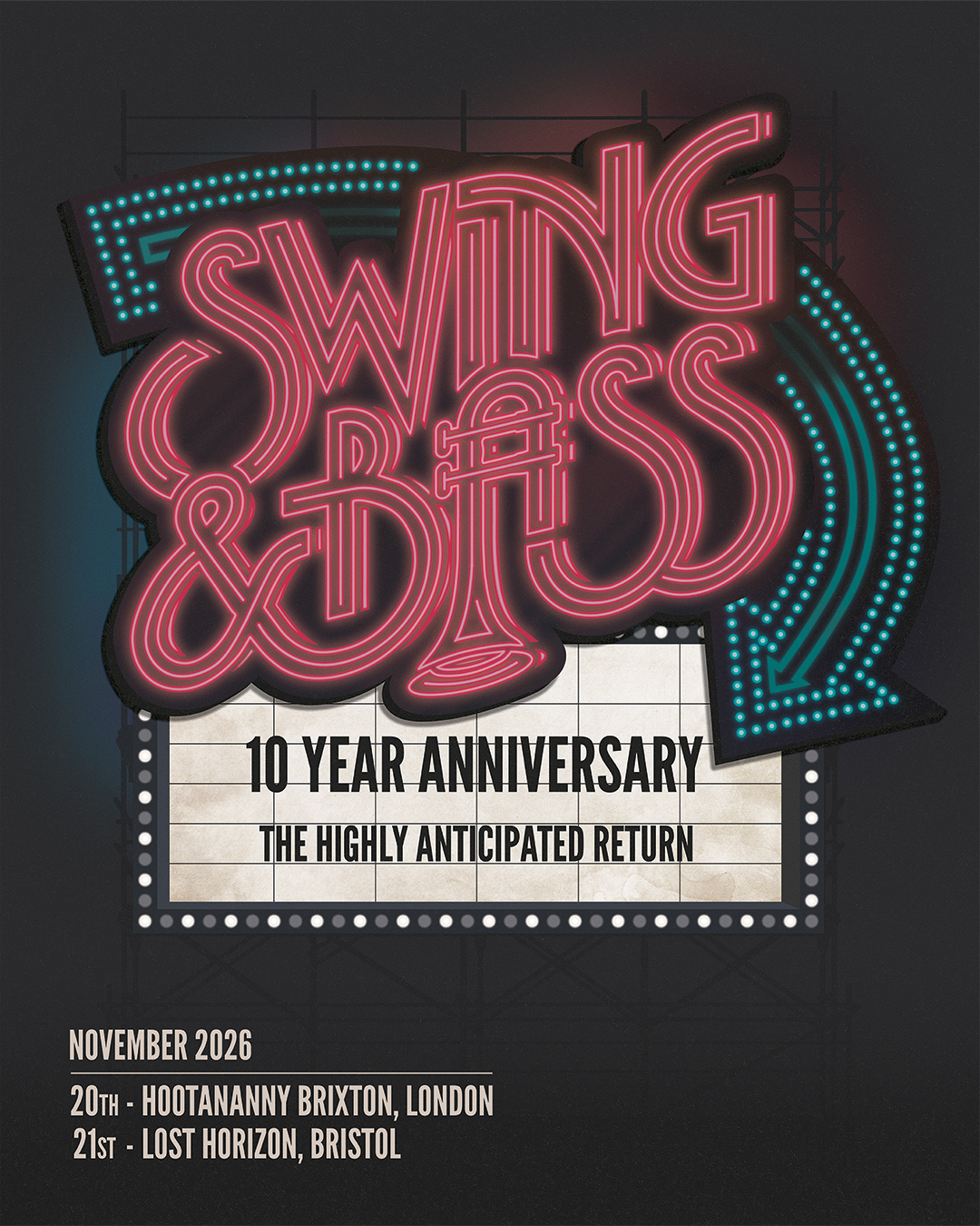 Swing & Bass: 10 Year Anniversary (London)