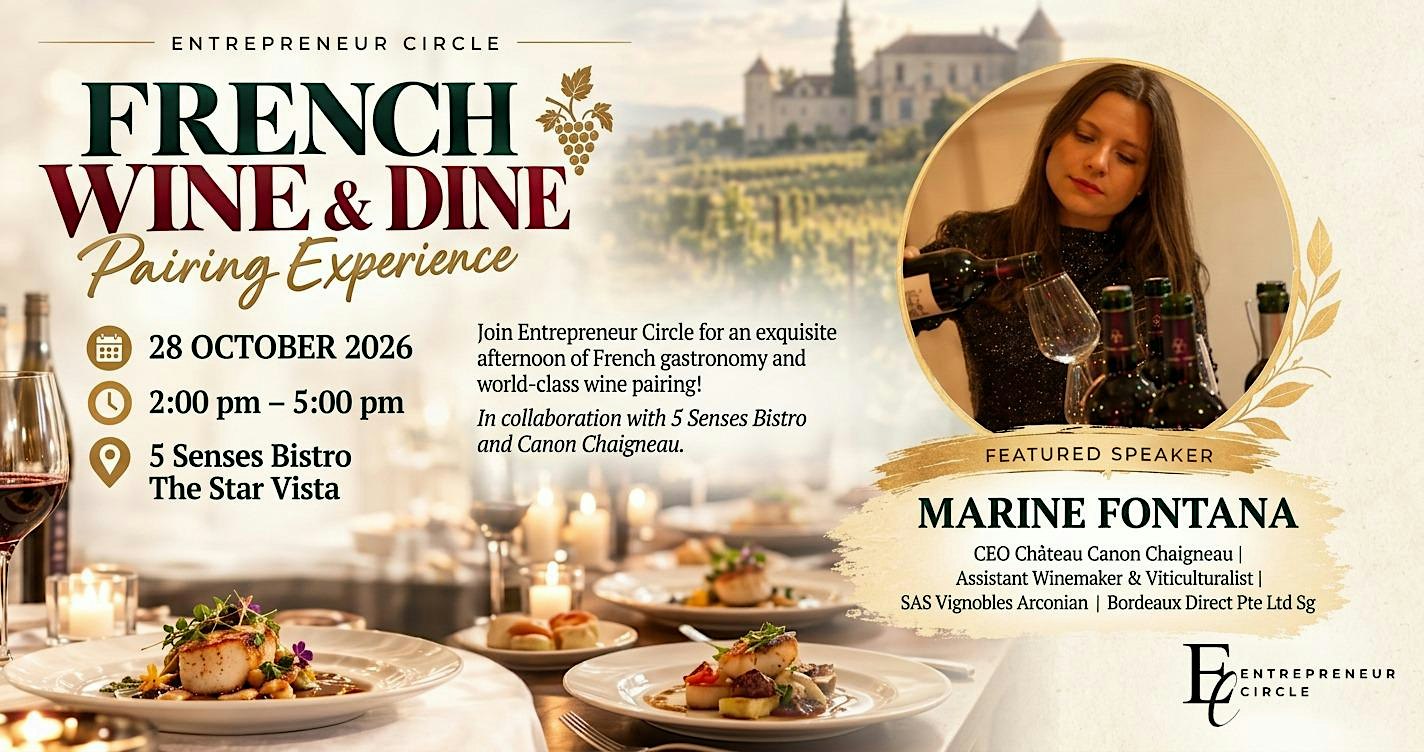 French Wine & Dine Pairing Experience