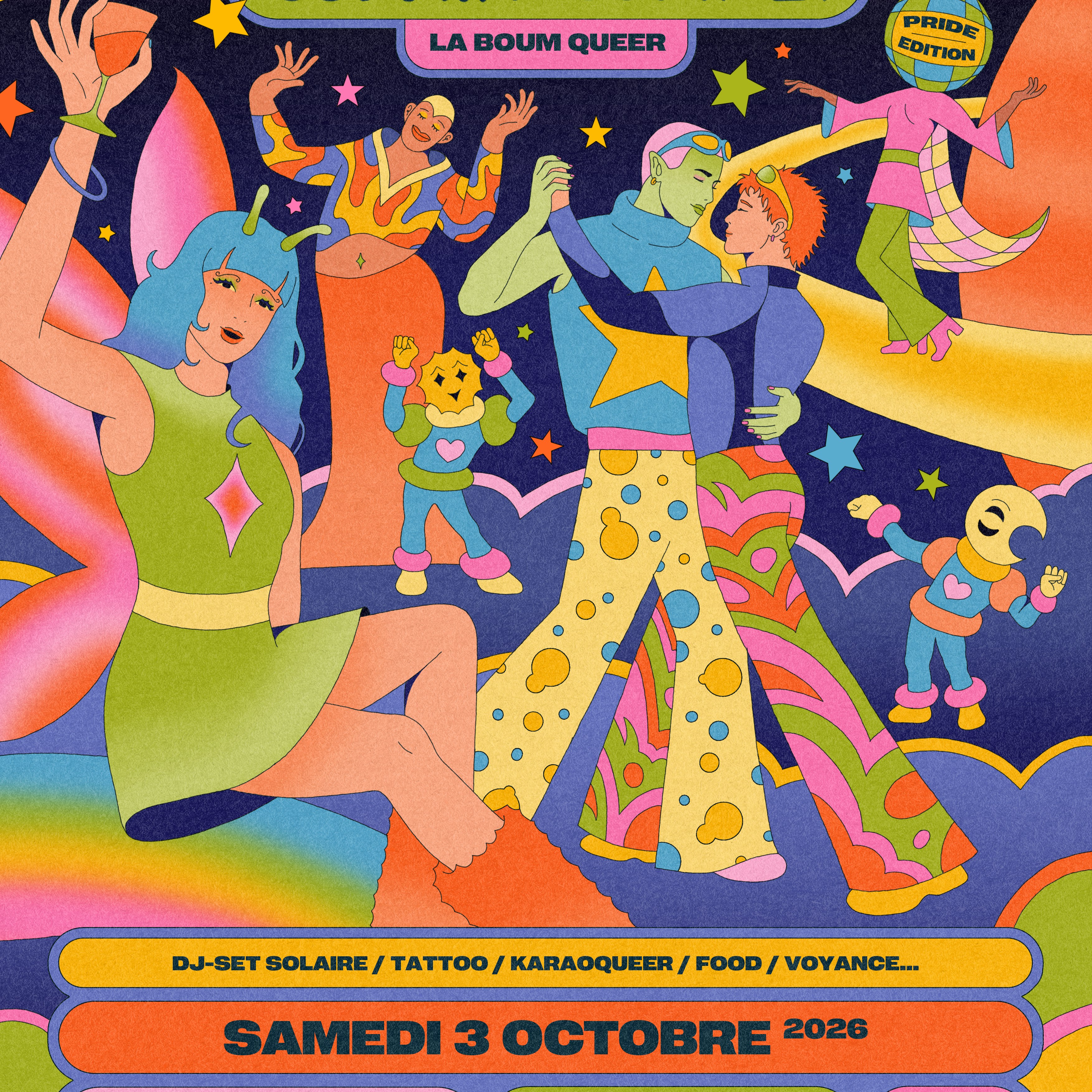COPAIN-COPINE, Boum Queer : PRIDE EDITION !