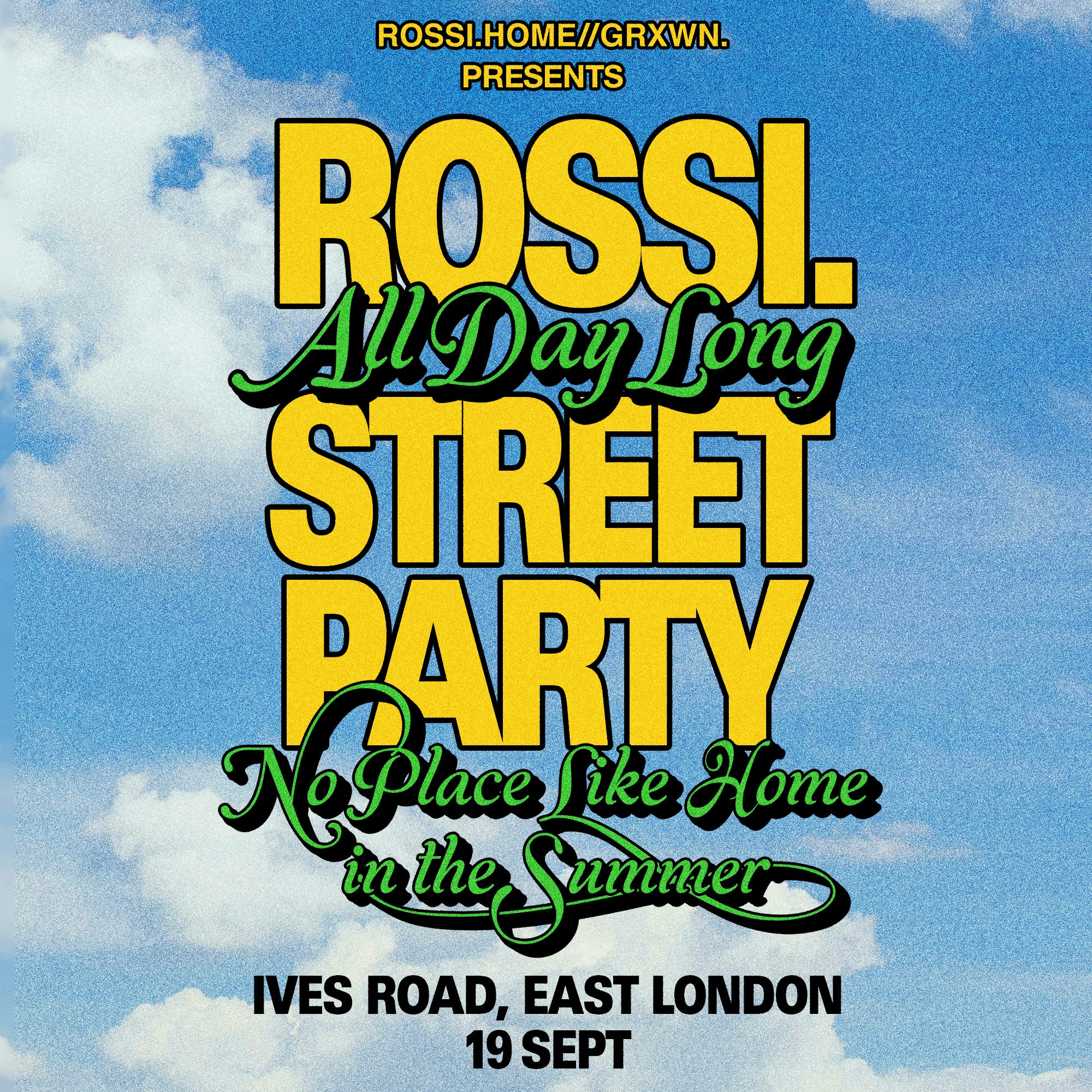 Rossi. All Day Long Street Party