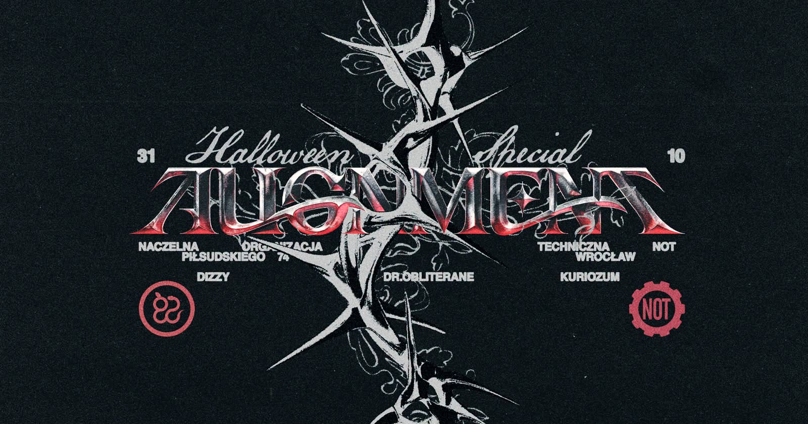 Ciało live: Halloween Special with Alignment at NOT