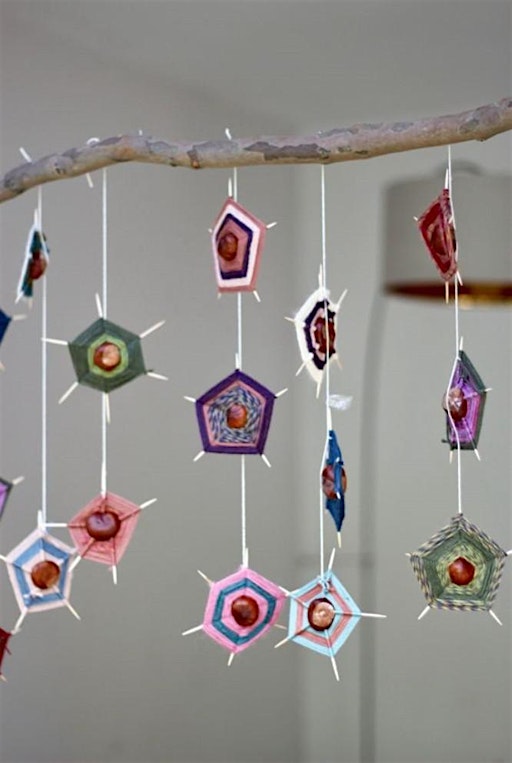 Atelier mobile de marrons / Natuurworkshop: kastanjemobiel