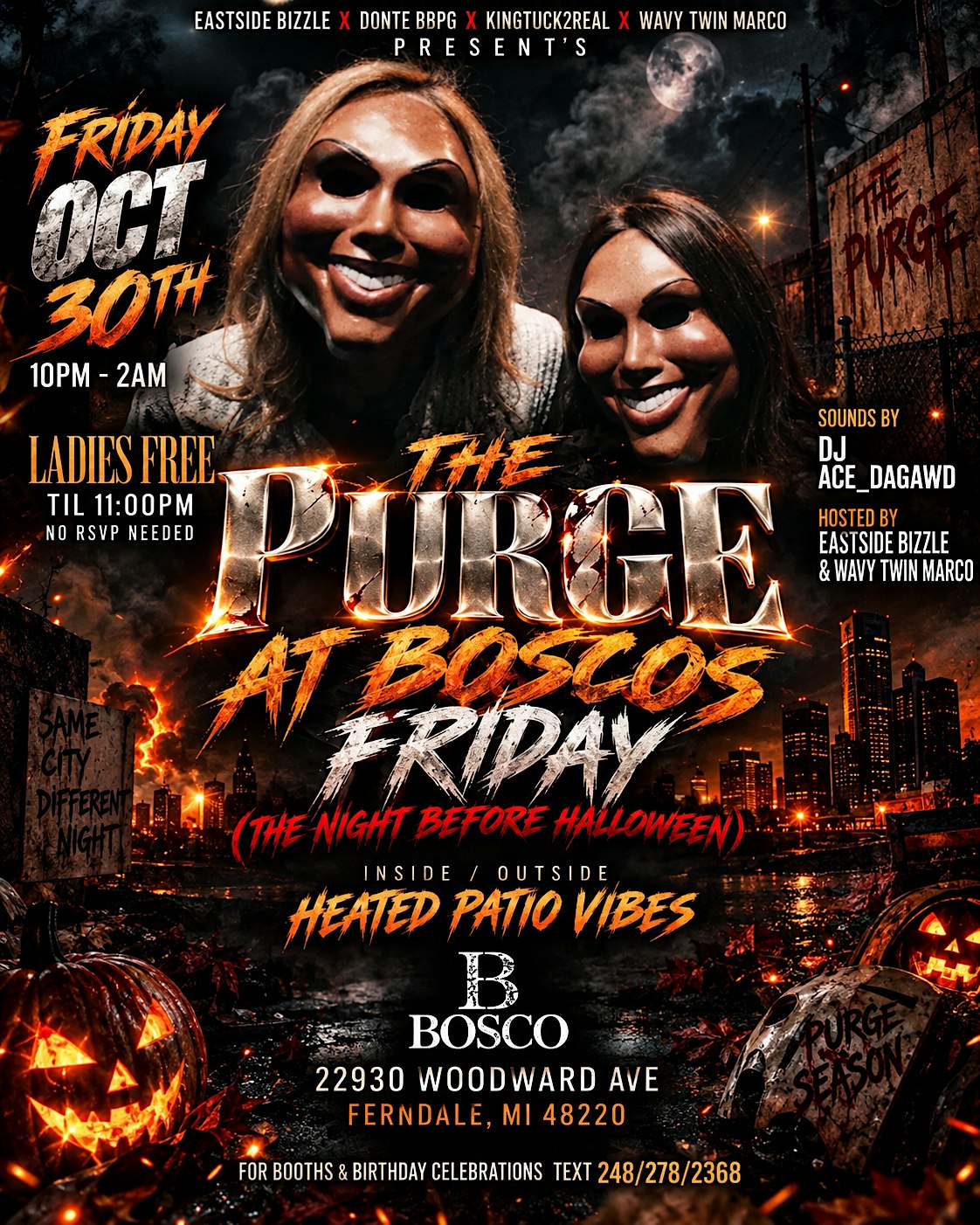The Purge at Bosco