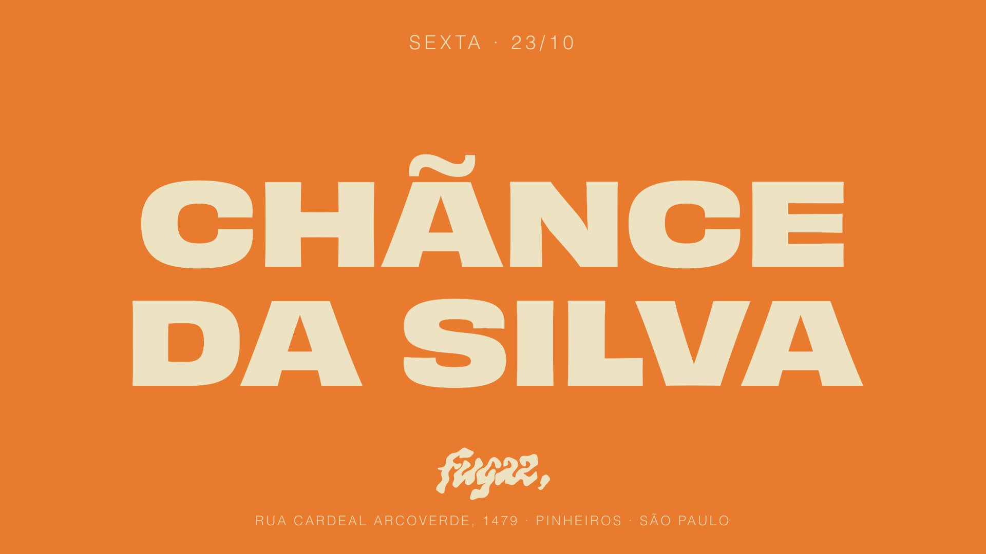 Fugaz recebe Chãnce da Silva