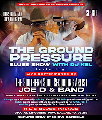 THE GROUND PRESSURE BLUES SHOW