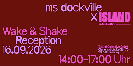 MS DOCKVILLE X Island Collective - Wake & Shake