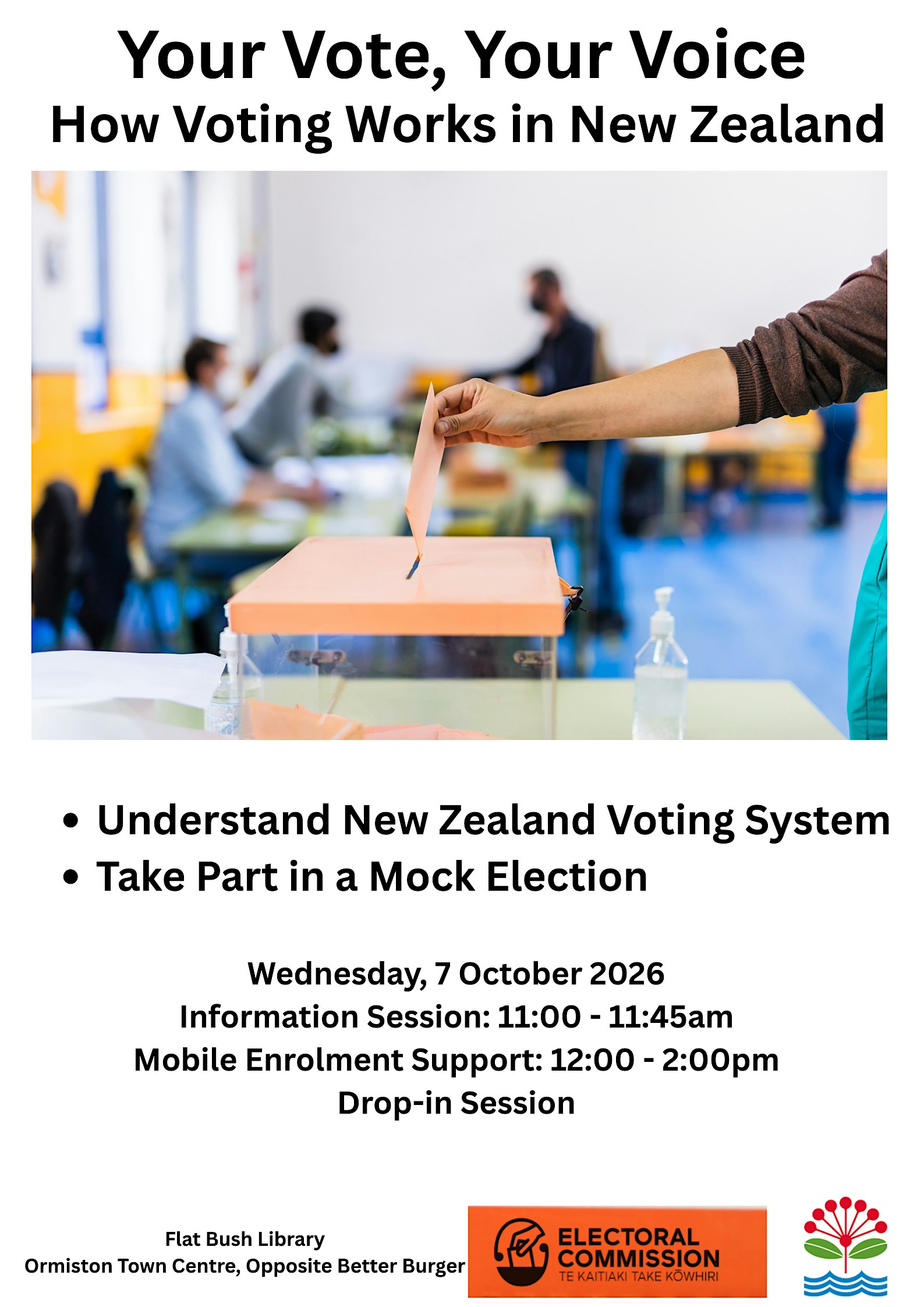 Election Voting Workshop: How Voting Works in New Zealand