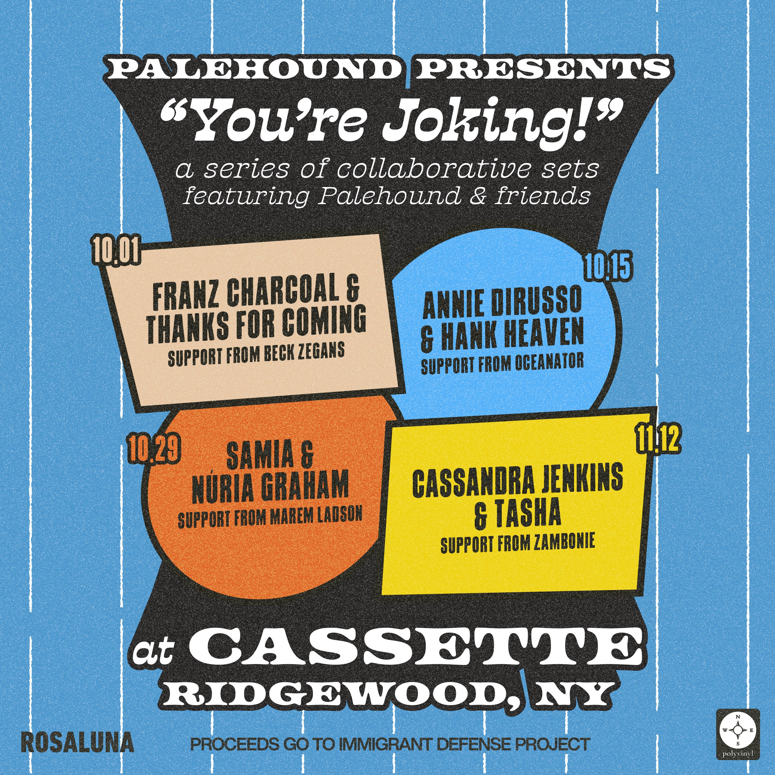 PALEHOUND & FRIENDS: SAMIA, NURIA GRAHAM, MAREM LADSON
