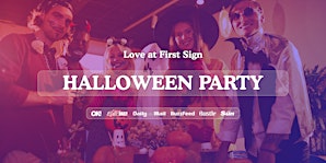Glasgow Halloween Singles Party | The Noble | Love at First Sign