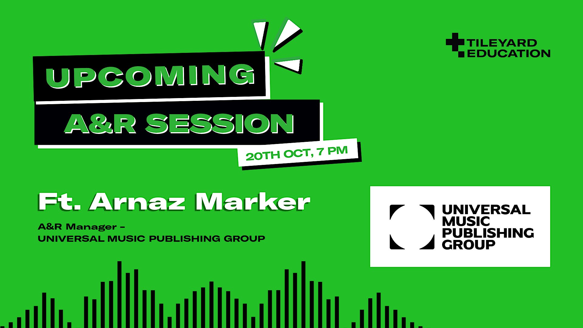 A&R Session with Universal Music Publishing Group - Arnaz Marker