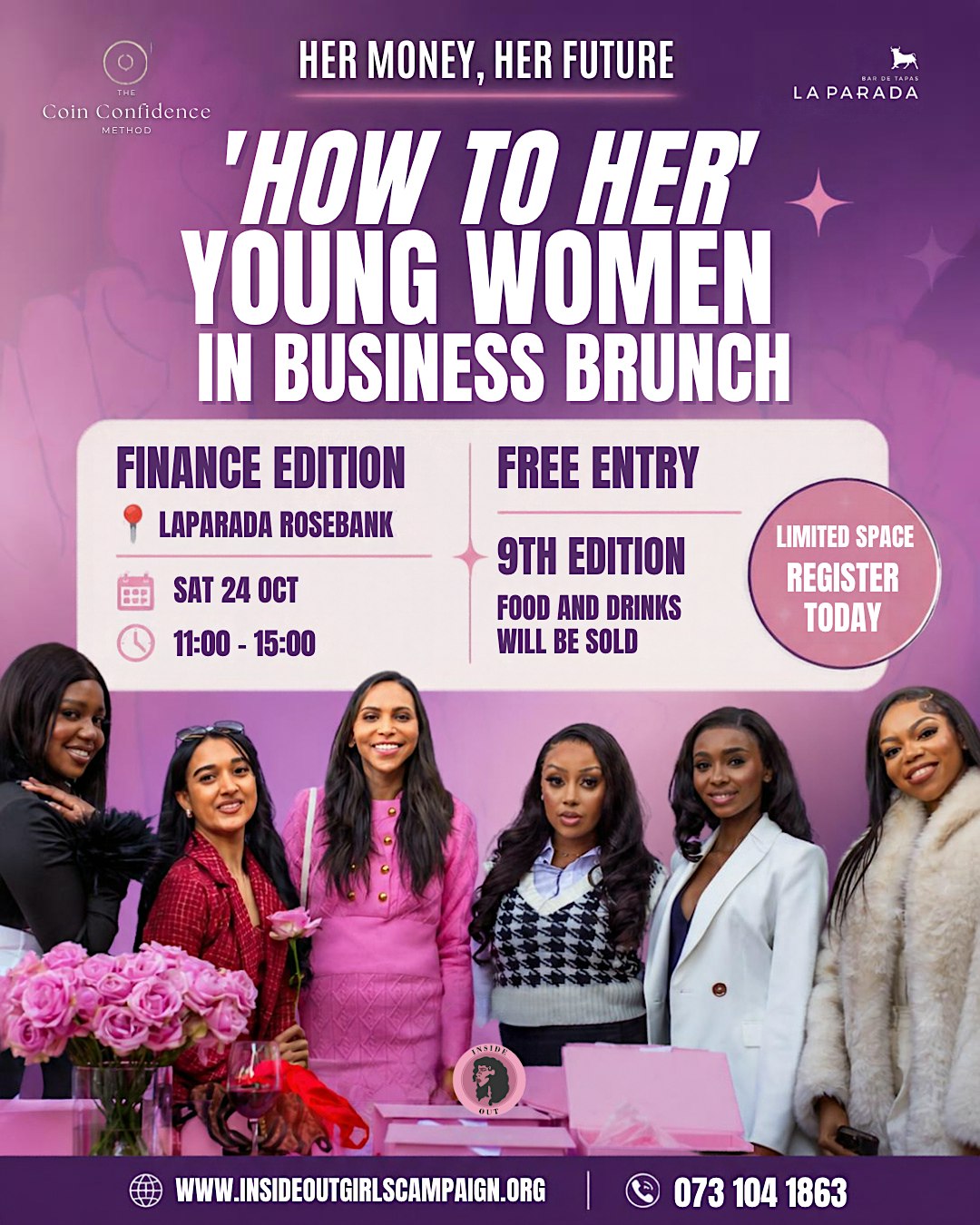 How-To-Her Young Women In Business Brunch(Her MONEY, Her FUTURE)