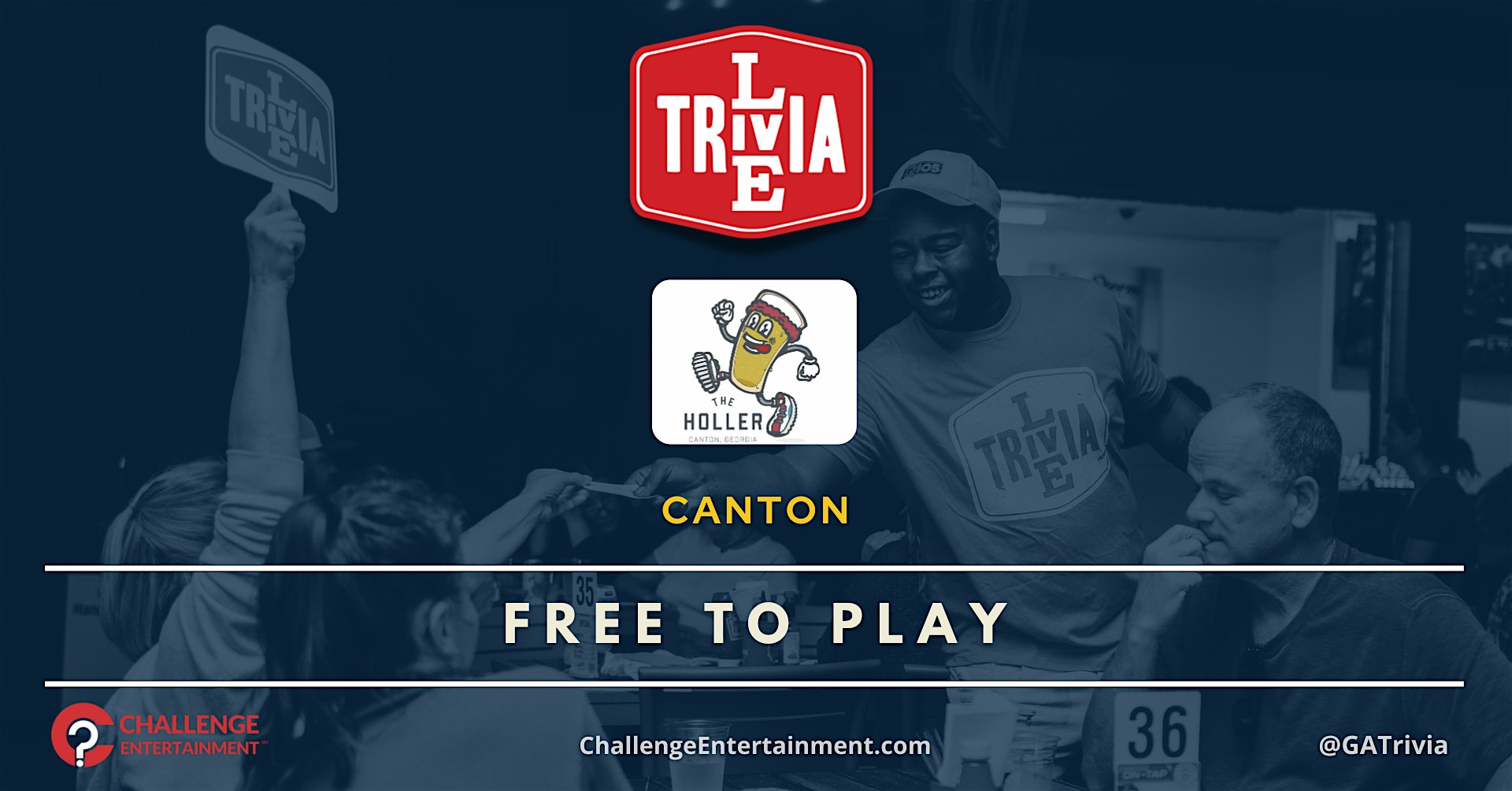 Bi-Weekly Live Trivia Nights at The Holler - Canton