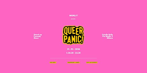 QUEER PANIC! • Ostello Bello Milano Duomo