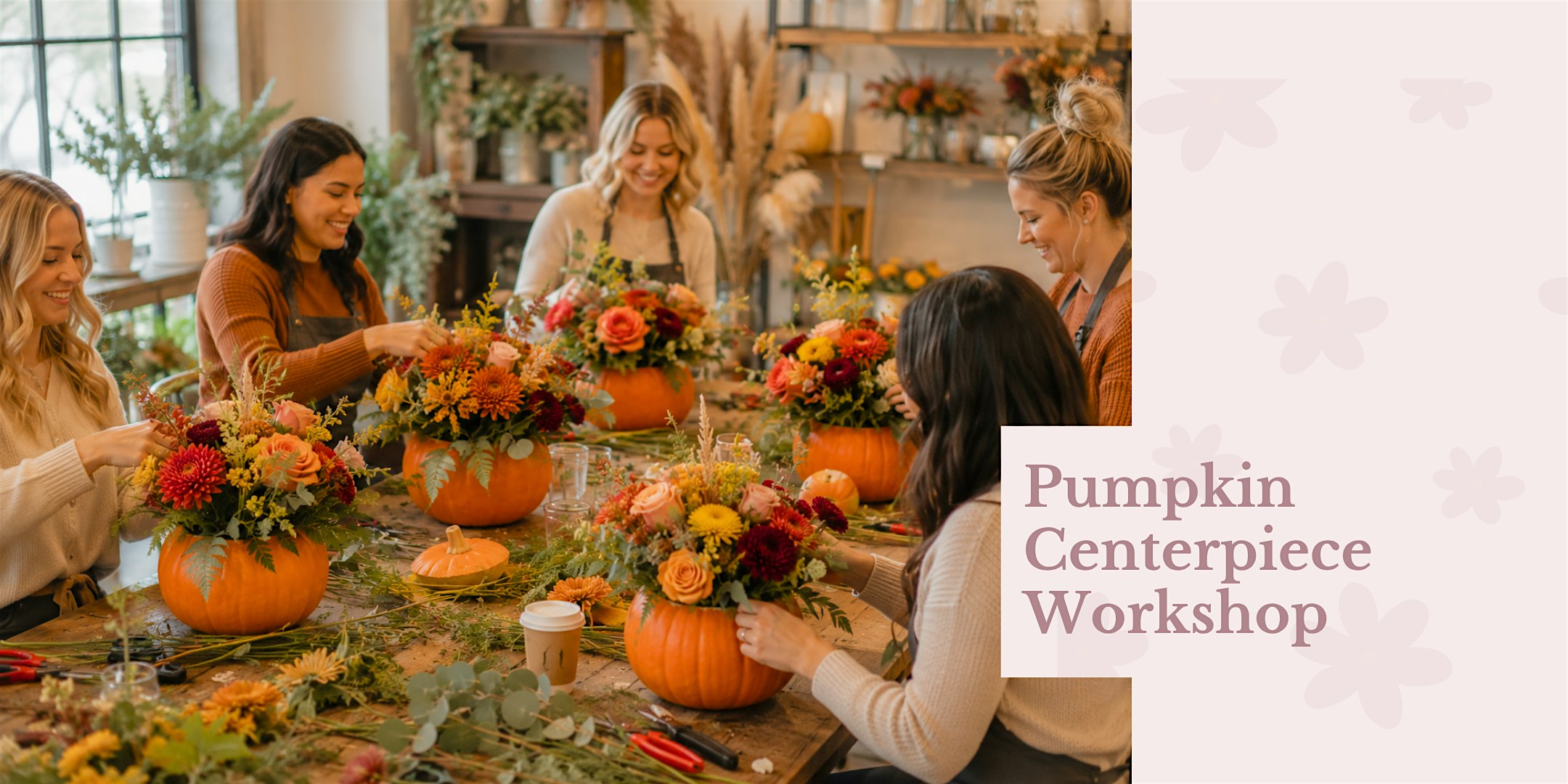 Pumpkin Centerpiece Workshop