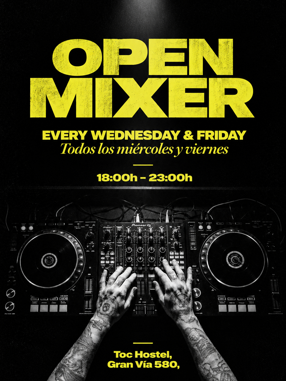 Open Mixer + AFTERWORK (Bring your music & join our community)