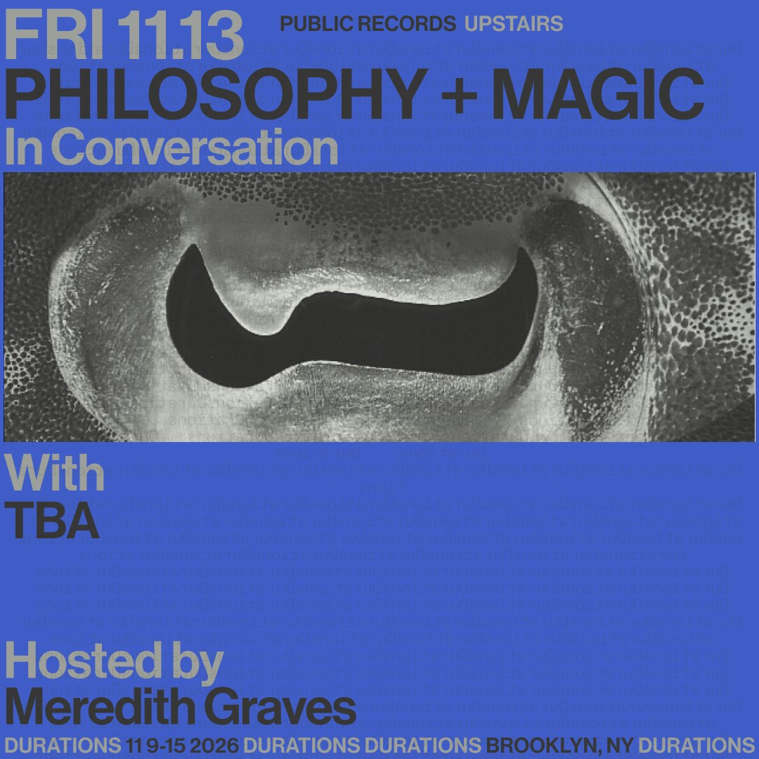 DURATIONS: In Conversation with Meredith Graves