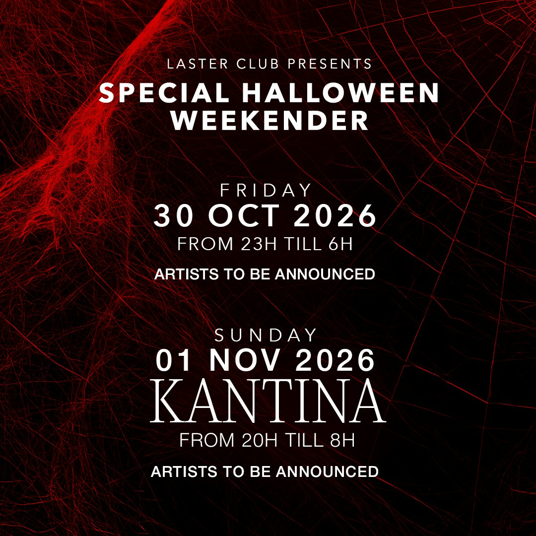 Laster Club presents FRIDAY SPECIAL HALLOWEEN WEEKENDER