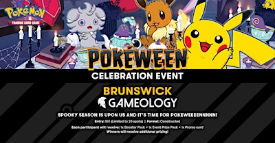 POKEMON - Pokeween 2026 - Gameology BRUNSWICK - 25/10/2026