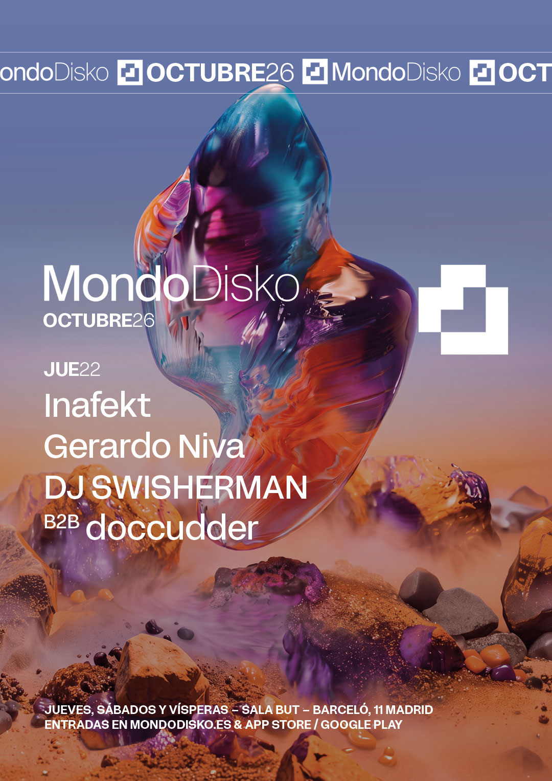 Inafekt / Gerardo Niva / DJ SWISHERMAN B2B doccudder