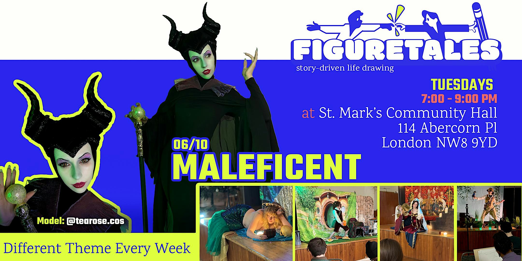 Figuretales: Themed Life Drawing in NW8. Draw stories!