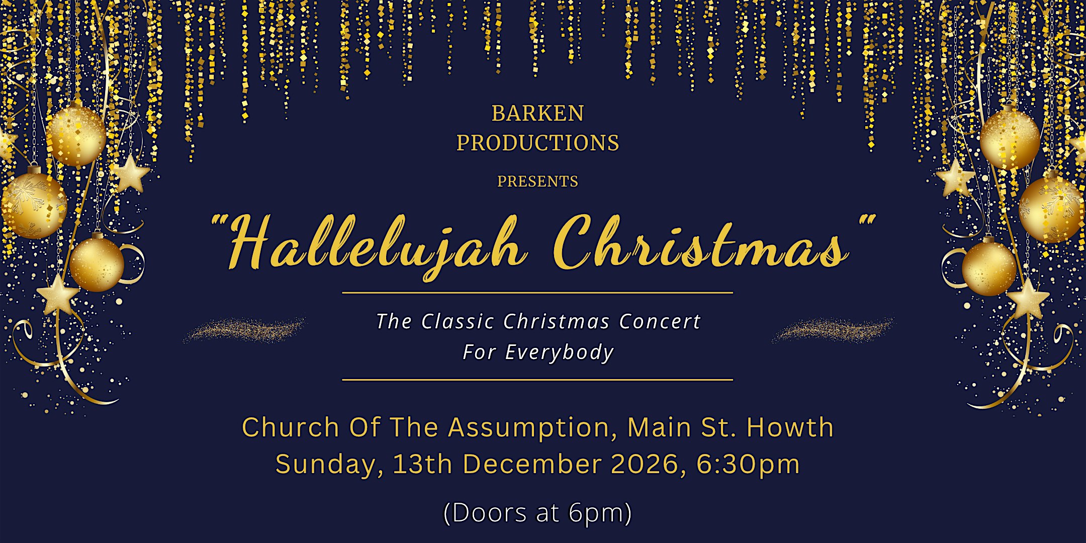 Hallelujah Christmas - Howth Concert