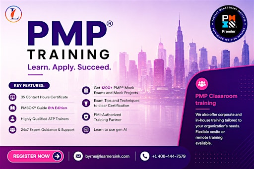 PMP Program In-Person Training In Centennial, CO