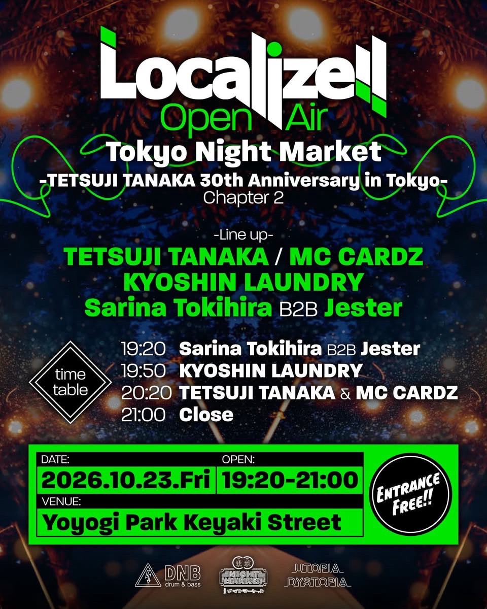 Localize! Open Air x Tokyo Night Market