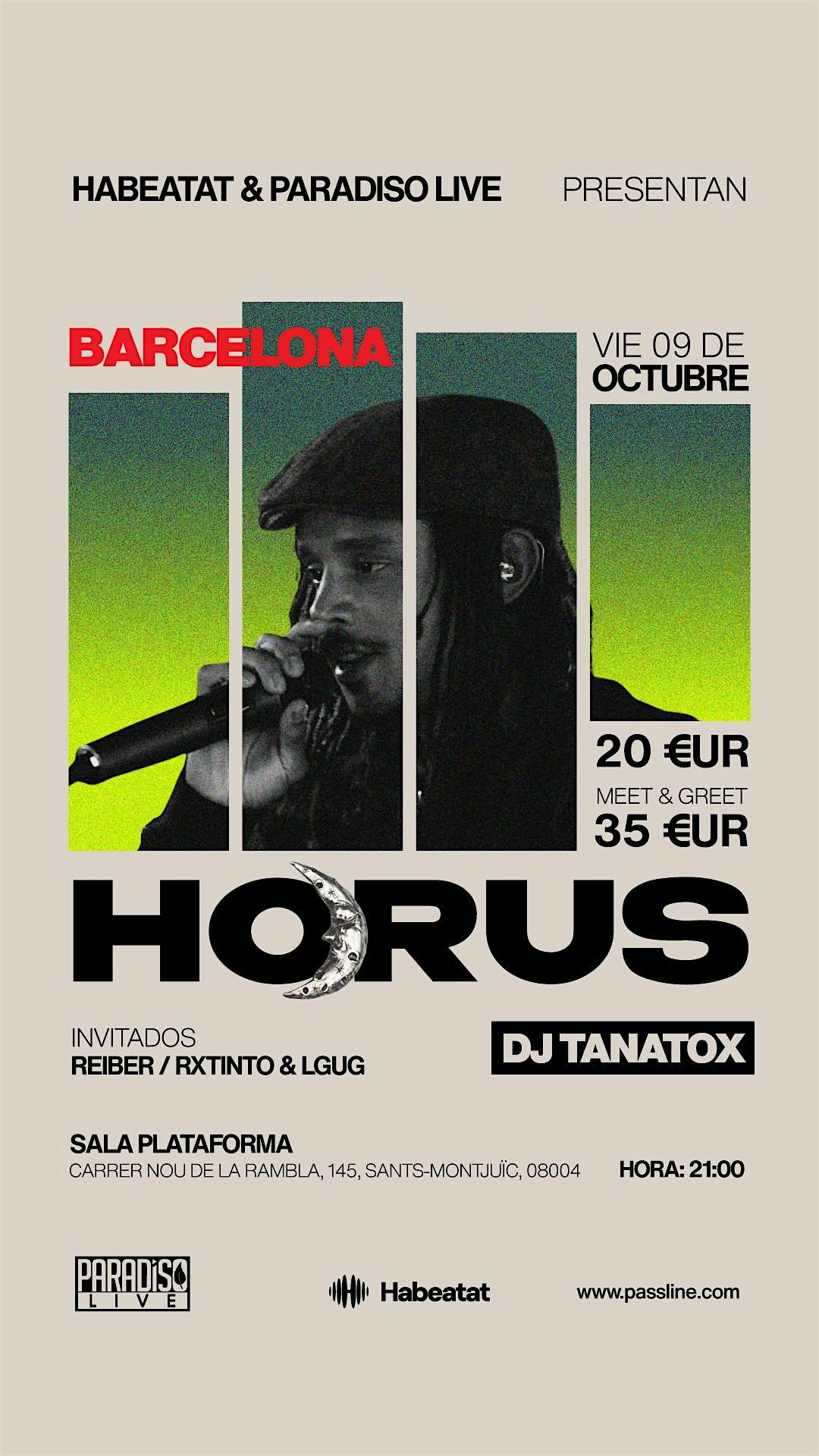 HORUS EN BARCELONA