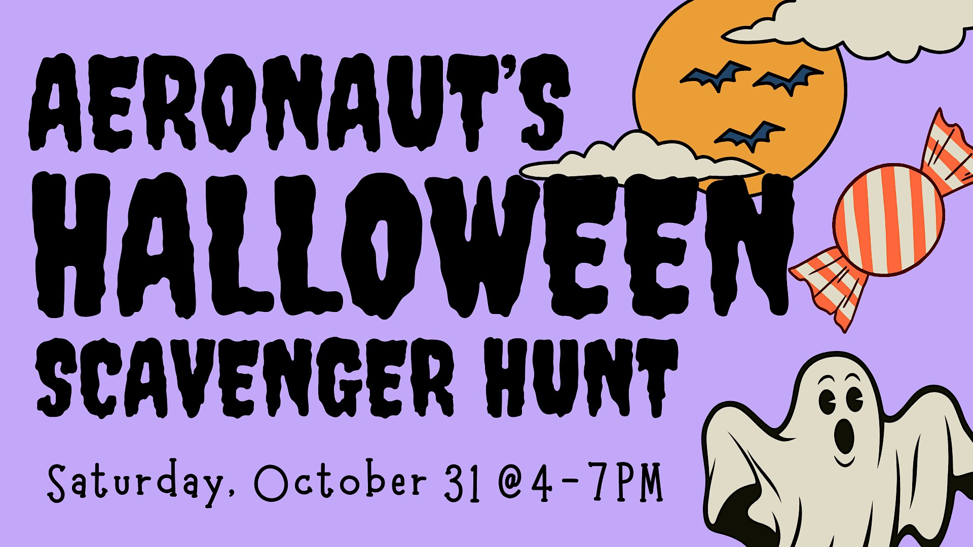 AERONAUT's Halloween Scavenger Hunt