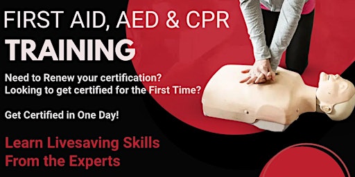 Basic Level Adult & Pediatric FIRST AID, CPR & AED