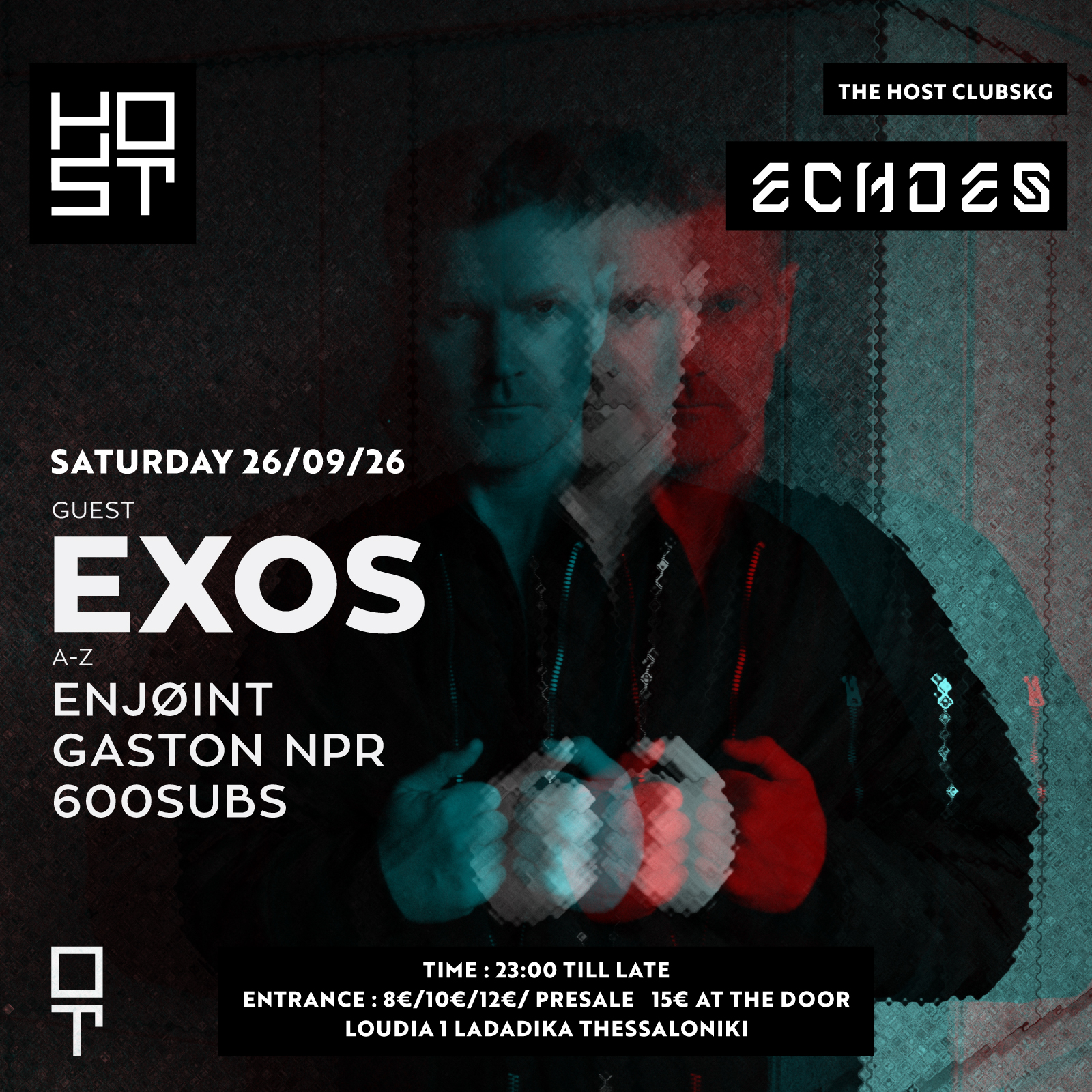 Exos with ENJØINT , Gaston Npr , 600SUBS