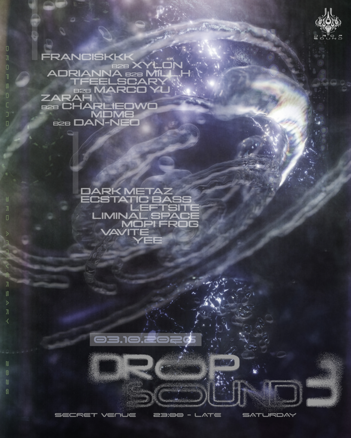 DROPSOUND 3RD ANNIVERSARY