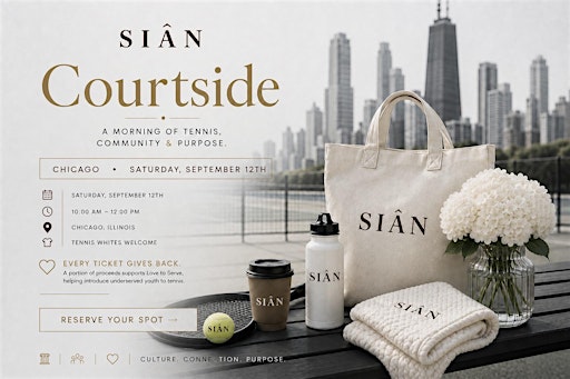 CLUB SIÂN x COURTSIDE (Tennis Social Event)