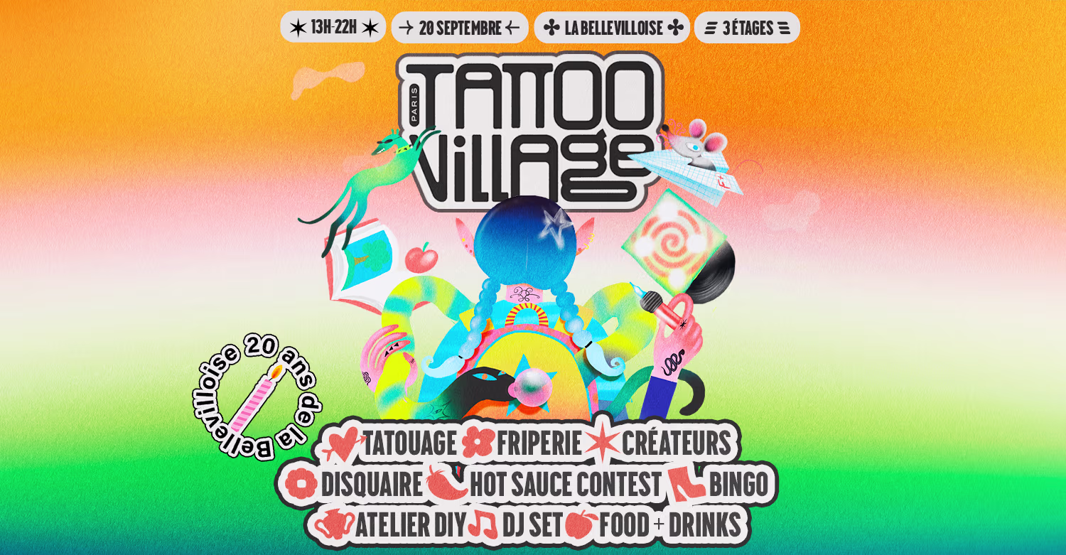Tattoo Village ✍️ Back To Ink | 20.09.26