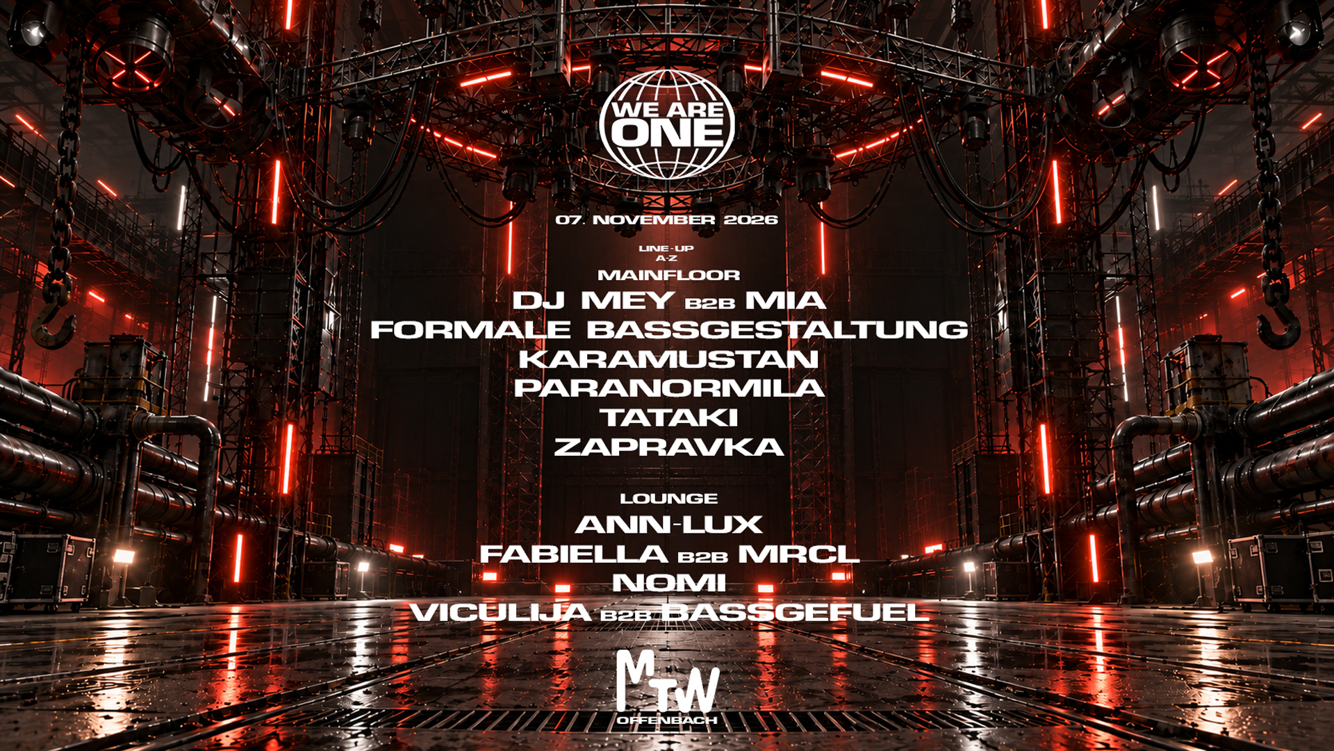 WE ARE ONE x MTW with Karamustan, Zapravka
