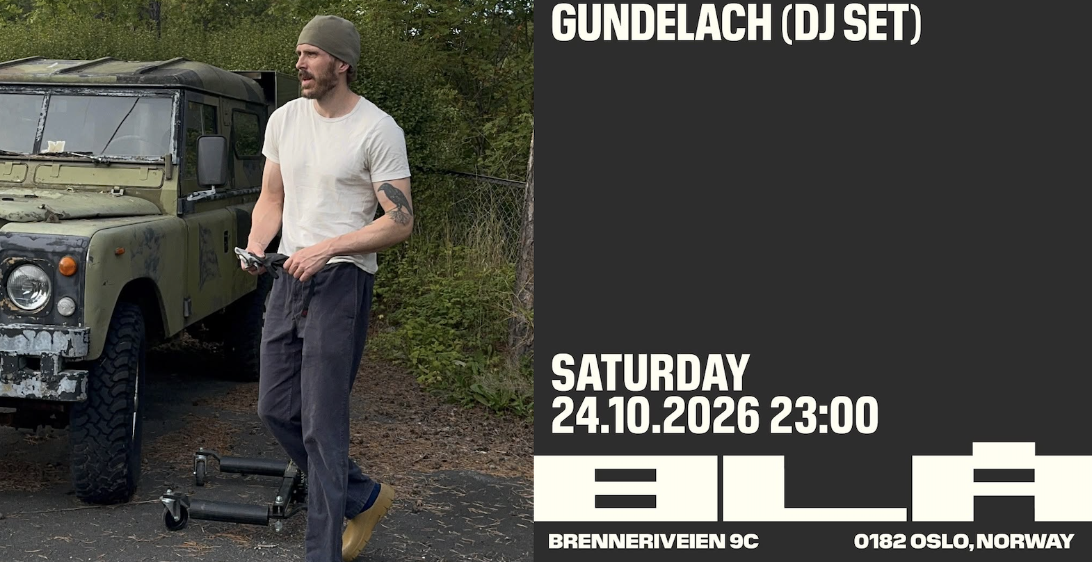 Gundelach (DJ SET) // BLÅ