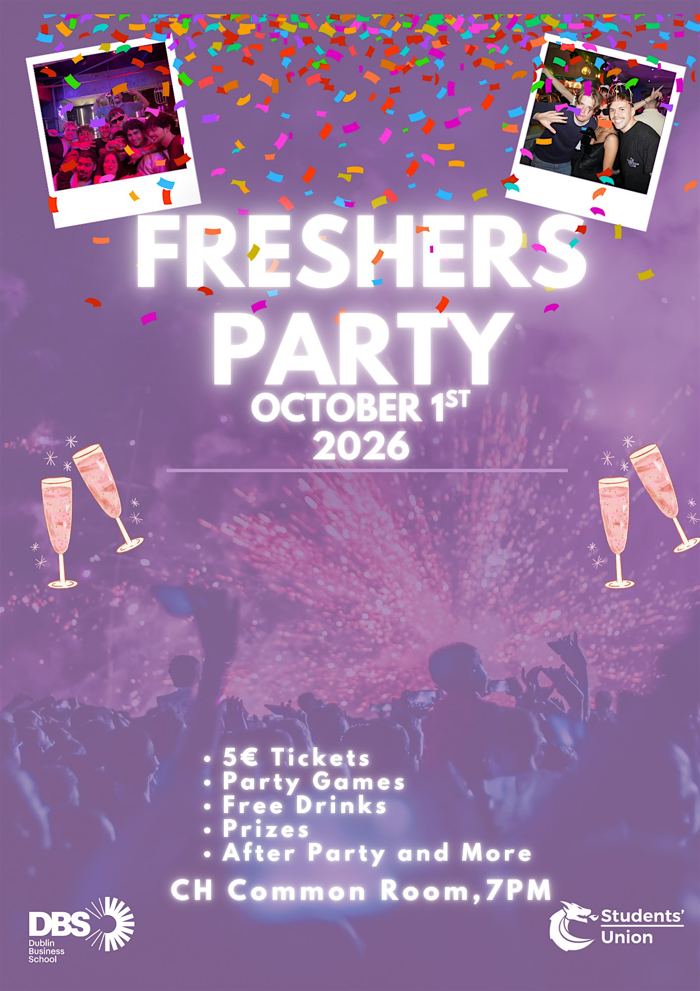 DBS Freshers Party 2026