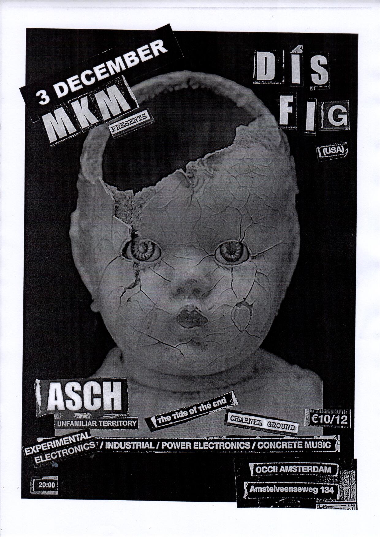 DIS FIG (US, Thrill Jockey) + ASCH (Geseling + Svartvit)
