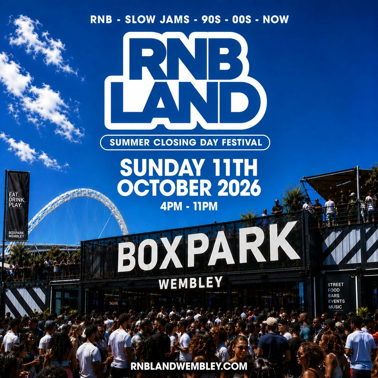 RNBLAND - London's Summer Closing RNB DAY PARTY
