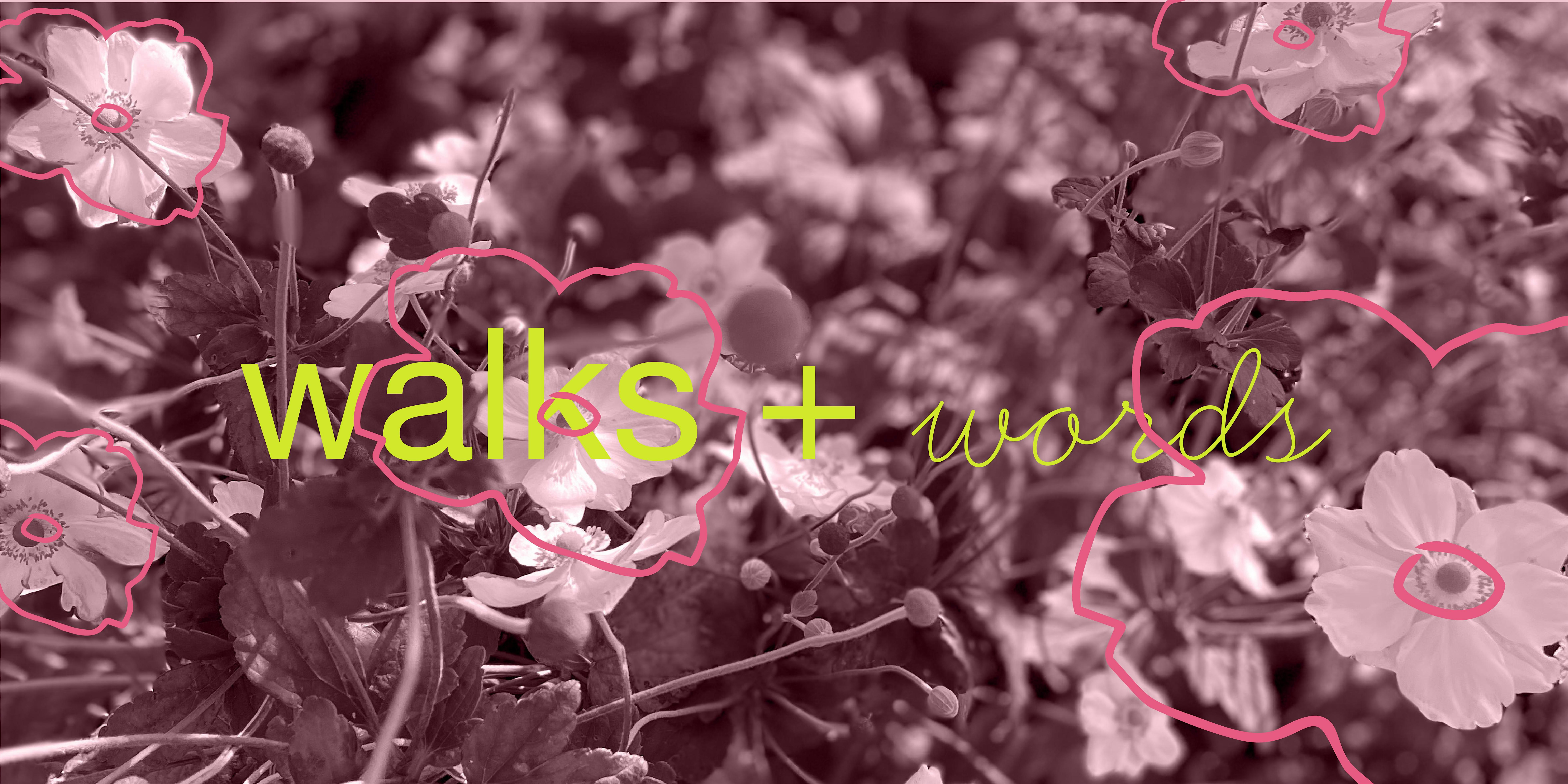 walks + words