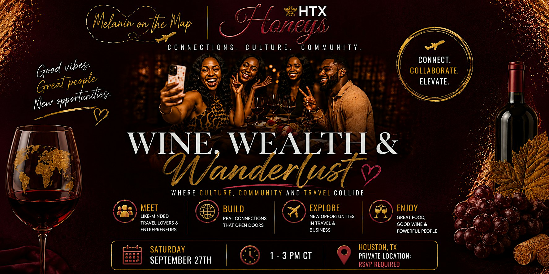 Wine, Wealth & Wanderlust