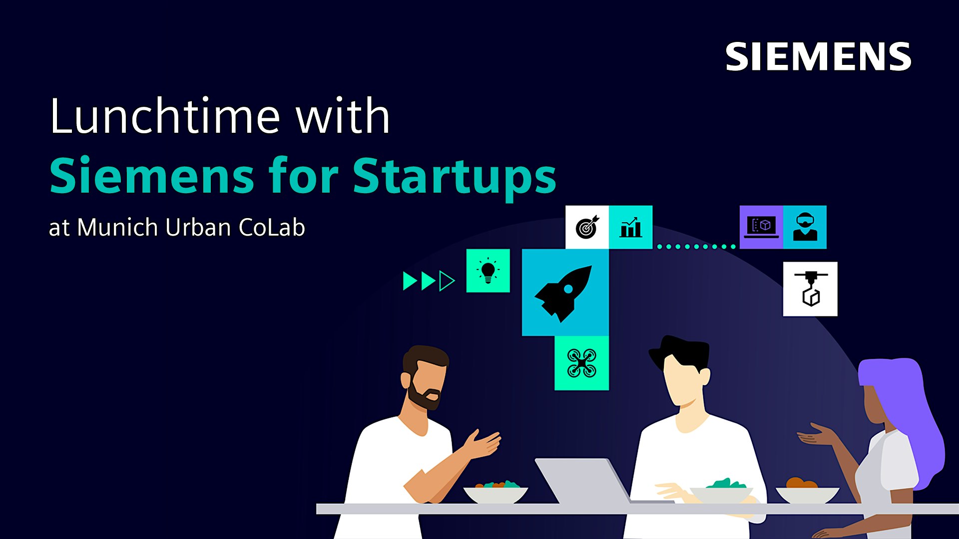 Lunchtime with Siemens for Startups I November